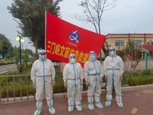 市文旅集團(tuán)一線戰(zhàn)“疫”之：北方游船員工化身“大白”，守護(hù)隔離點(diǎn)群眾安全
